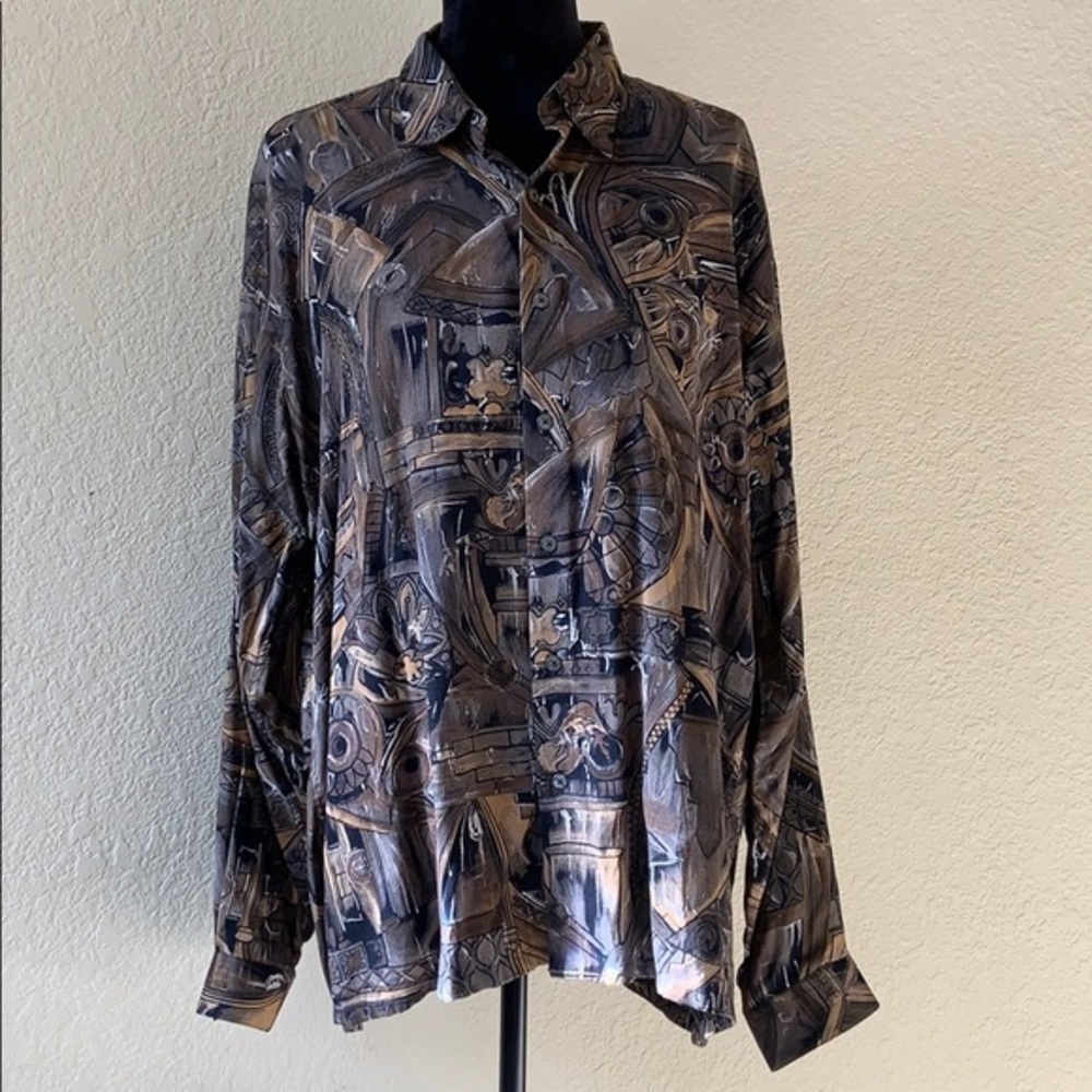 Countess Mara Vintage size L button down s…